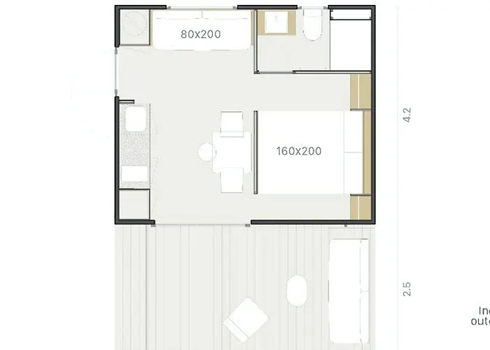 Campingplads Mobil Avec Terrasse A - Api-1-52-463 San Sebastián